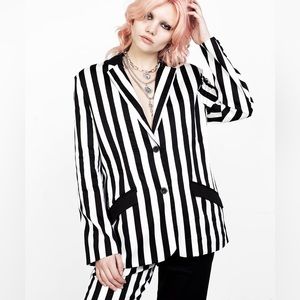 Disturbia Ghosttown Oversized Blazer